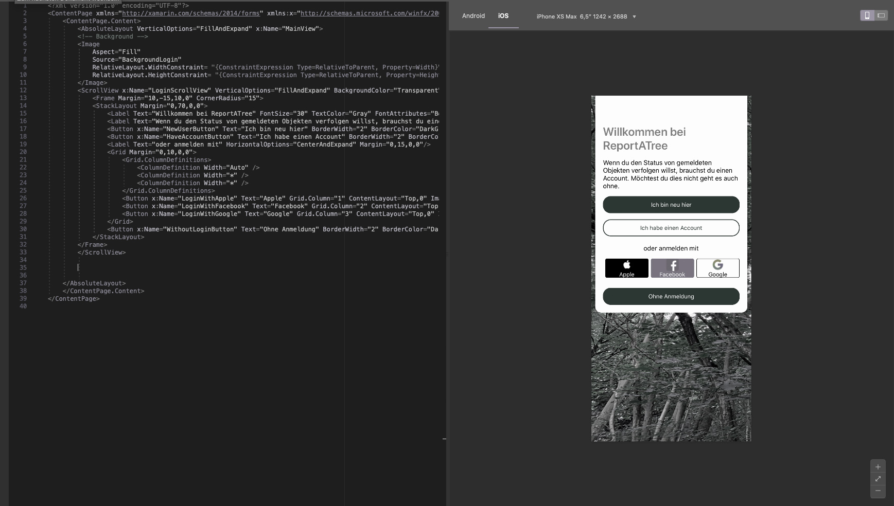 App Programmierung