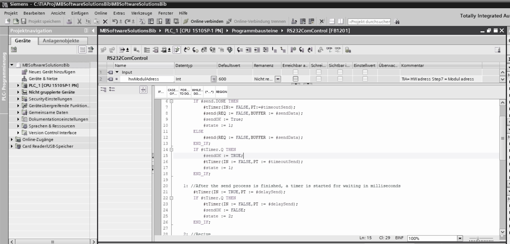 SPS Code